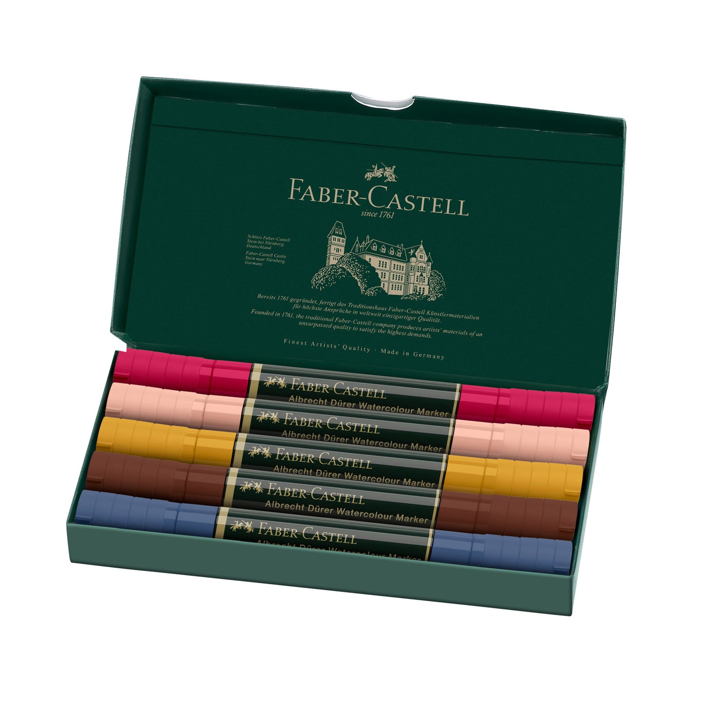 Watercolor Marker Set of 5 for Portrait