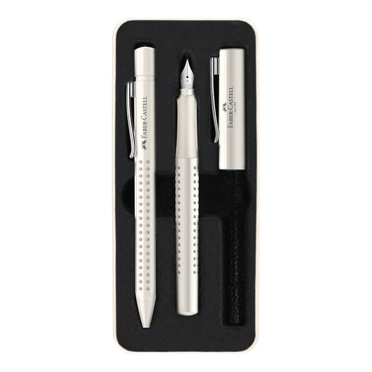 Fountain Pen & Ballpoint Pen Set Grip Editionin Metal Box