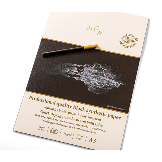 Black Drawing Pad A3 Size