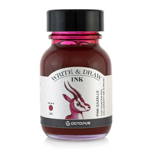 Octopus Write & Draw Ink Bottle 50ml - PINK GAZELLE