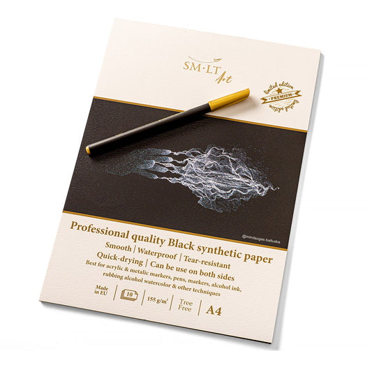 Black Drawing Pad A4 Size