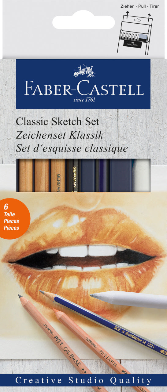 Classic Sketch Set 6 piece