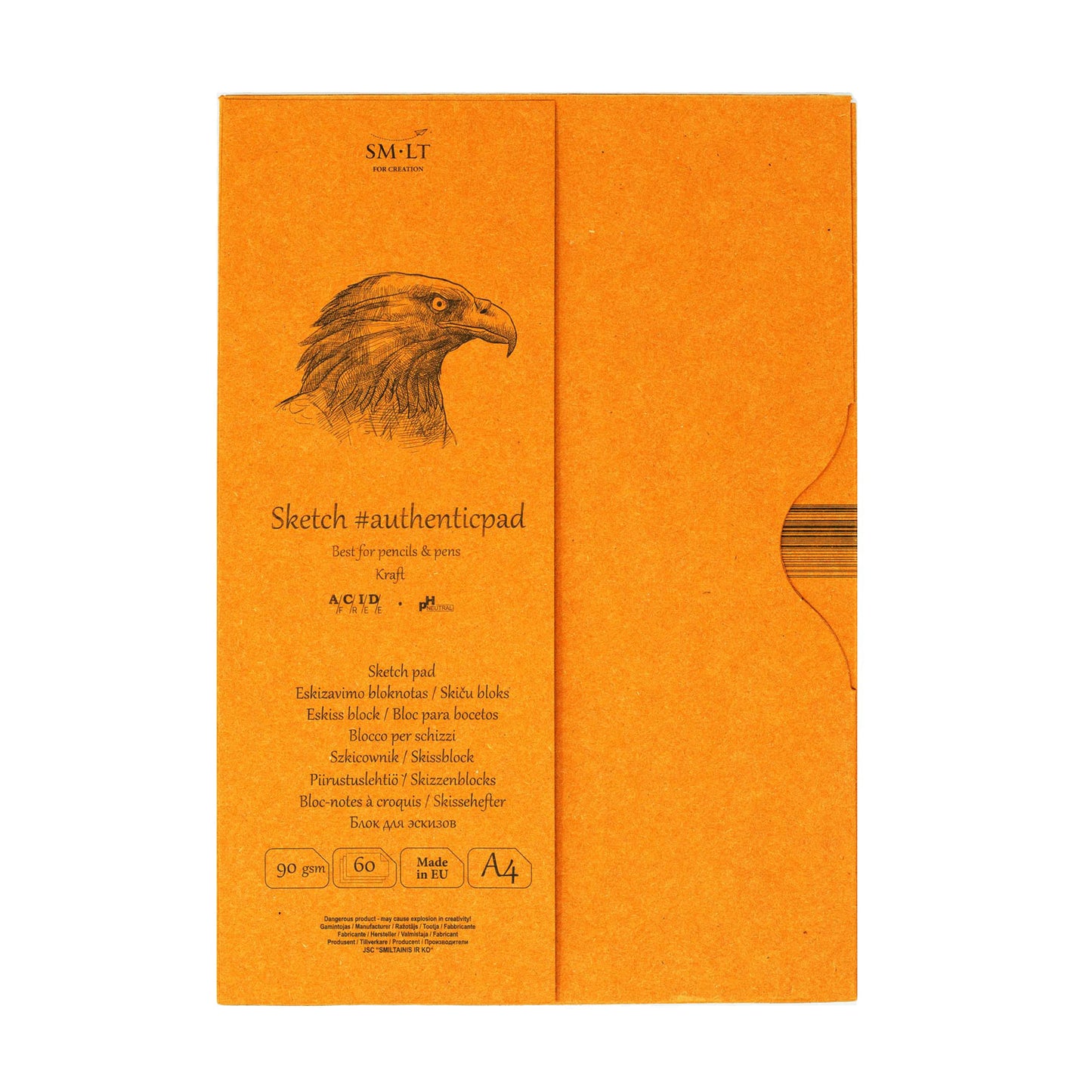 Sketch Pad Kraft in Folder Size A4 8-1/4" x 11-3/4"